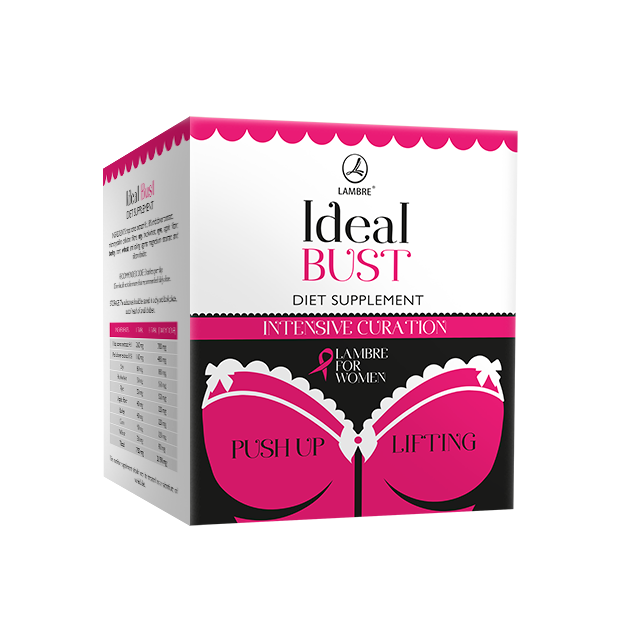 Добавки Ideal BUST Lambre для груди , 90 капсул Добавки Ideal BUST Lambre для груди , 90 капсул